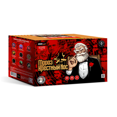 Мороз Крестный нос Батарея салютов купить в Воронеже | voronezh.salutsklad.ru
