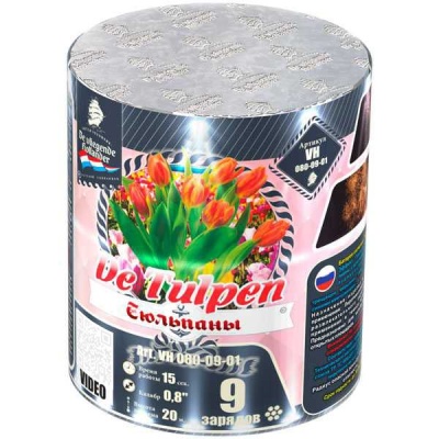 Тюльпаны Батарея салютов купить в Воронеже | voronezh.salutsklad.ru