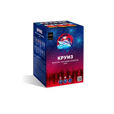 Круиз Фонтан фейерверк купить в Воронеже | voronezh.salutsklad.ru