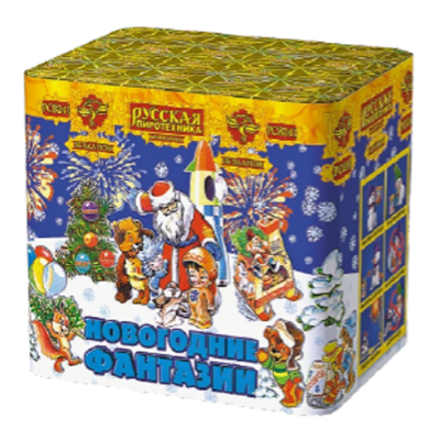 Новогодние фантазии New Салют купить в Воронеже | voronezh.salutsklad.ru